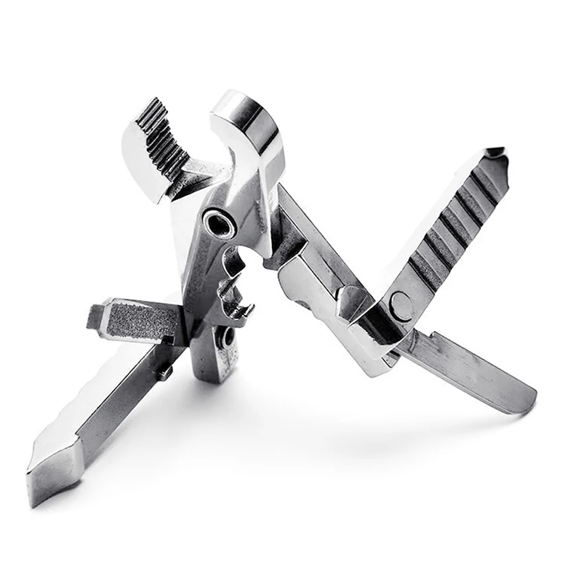 

10-in-1 Multi Functional Outdoor Camping Hiking Hunting Tool Pliers Portable Folding Tool EDC Equipment Pocket Camping Gear Kits