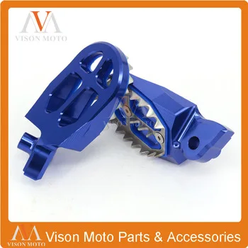 MX Wide Foot Pegs Rests Pedals For Yamaha YZ YZF WRF YZ85 YZ125 YZ250 TZ250F YZ450F TZ426F WR250F WR426F WR450F WR400F SM Racing