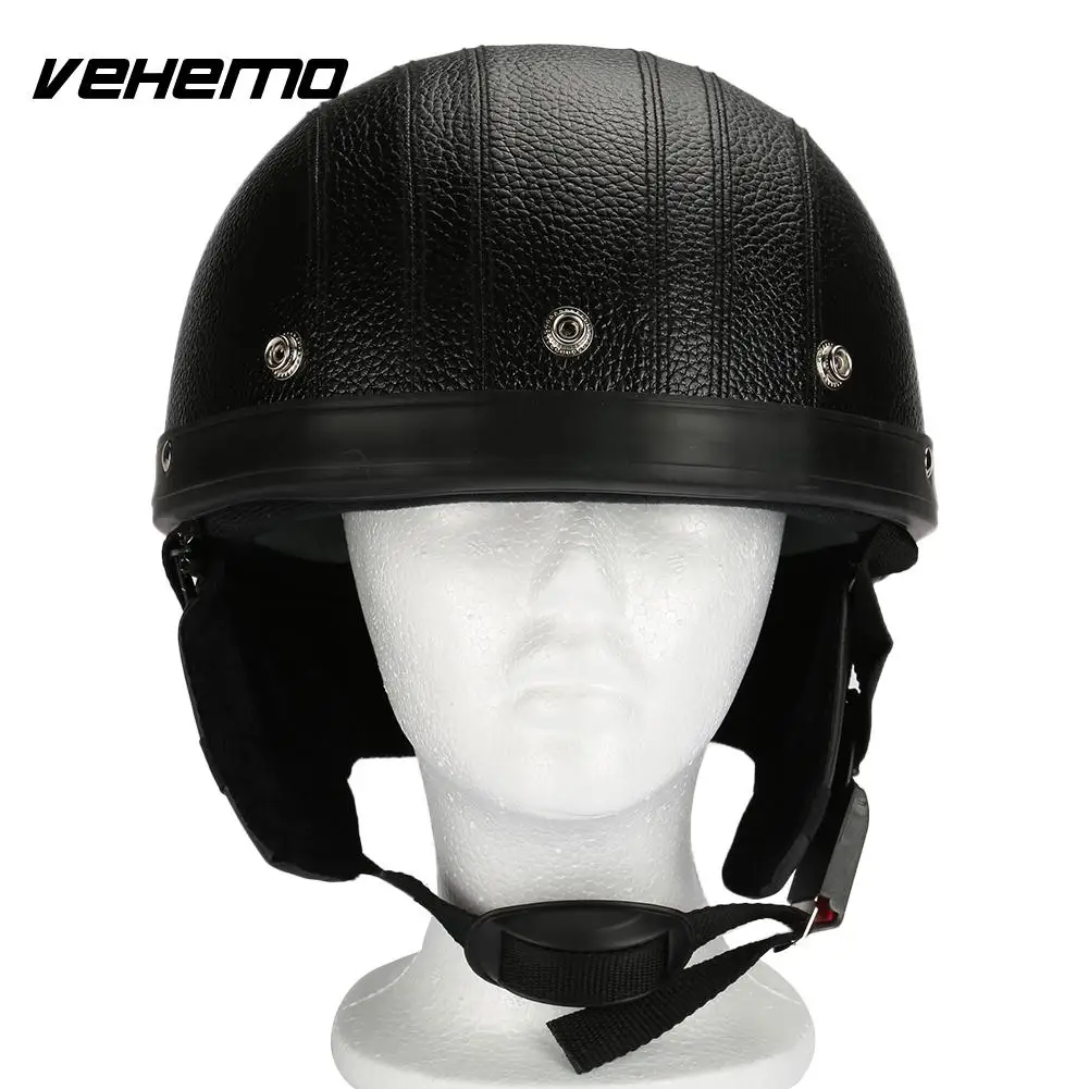 Vehemo with Goggle German Style Vintage Universal Cycling Helmet Racing ...