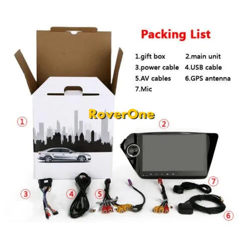 Clearance Octa Core Android 9.0 Car Radio Multimedia for Kia Rio K2 2011 2012 2013 2014 2015 2016 Stereo GPS Navigation Sat Navi NO DVD 4