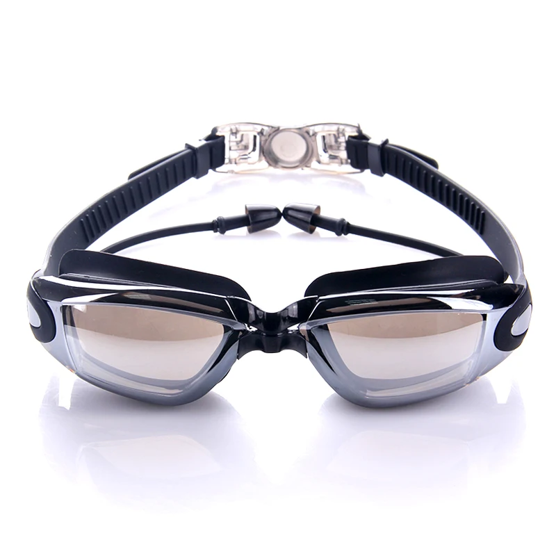 Water Sportswear Anti fog UV Shield Waterproof Eyewear Goggles Swimming