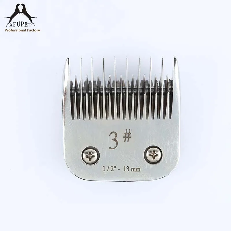 free shipping sharp and durable stainless steel pet hair clipper blade for andis clipper 3