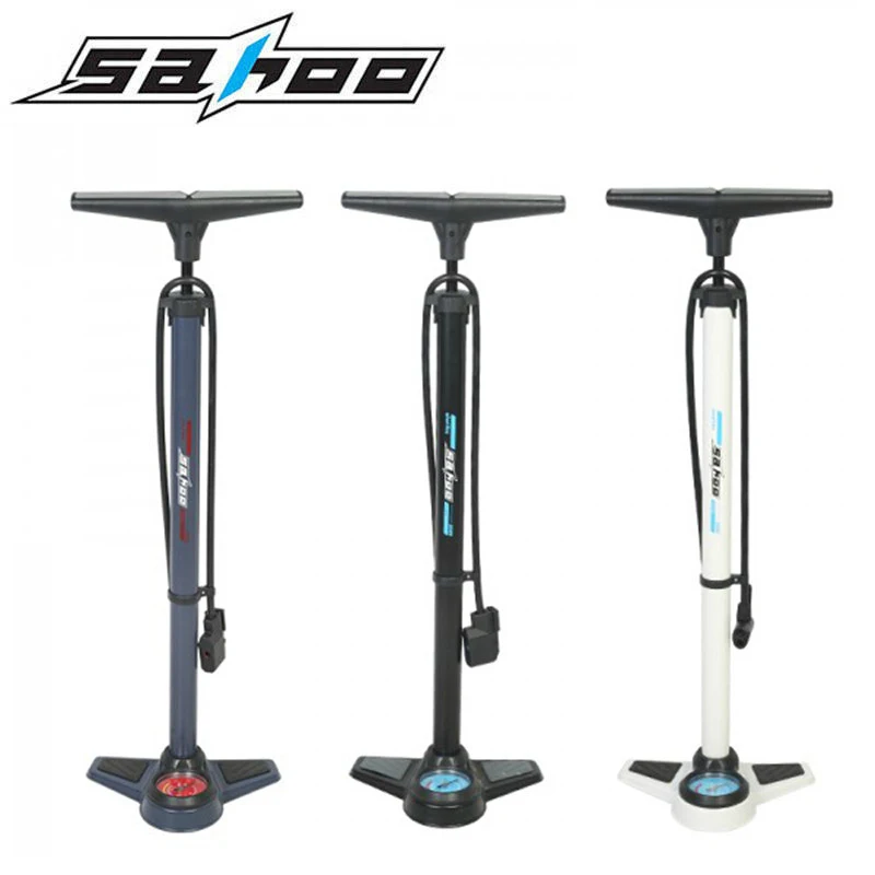 SAHOO Cycling Bicycle Pump Tire Inflator Bike Air Pump with Pressure