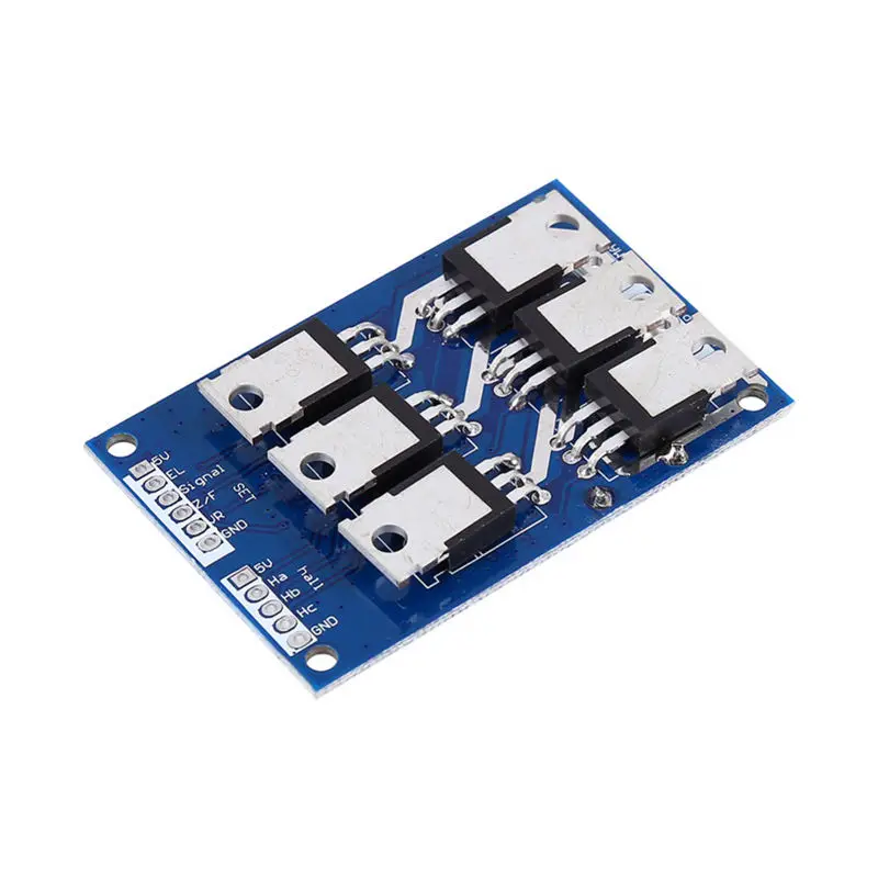 Dc 12 V 36 500W Бесщеточный мотор контроллер модуль зал сбалансированный