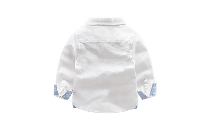 80-120cm Cute Giraffe Kids Boys Shirts School Cotton Blouses For Girls  2017 Spring New Casual Long Sleeve Shirts For Children (4)
