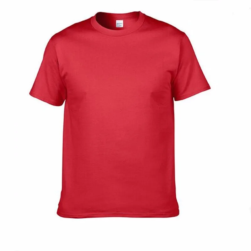 Men's Classic Solid Color High-Quality 100% Cotton T-Shirts - Wide Color Variety HTB13MvoSpXXXXamXFXXq6xXFXXXR - Men's Classic Solid Color High-Quality 100% Cotton T-Shirts - Wide Color Variety