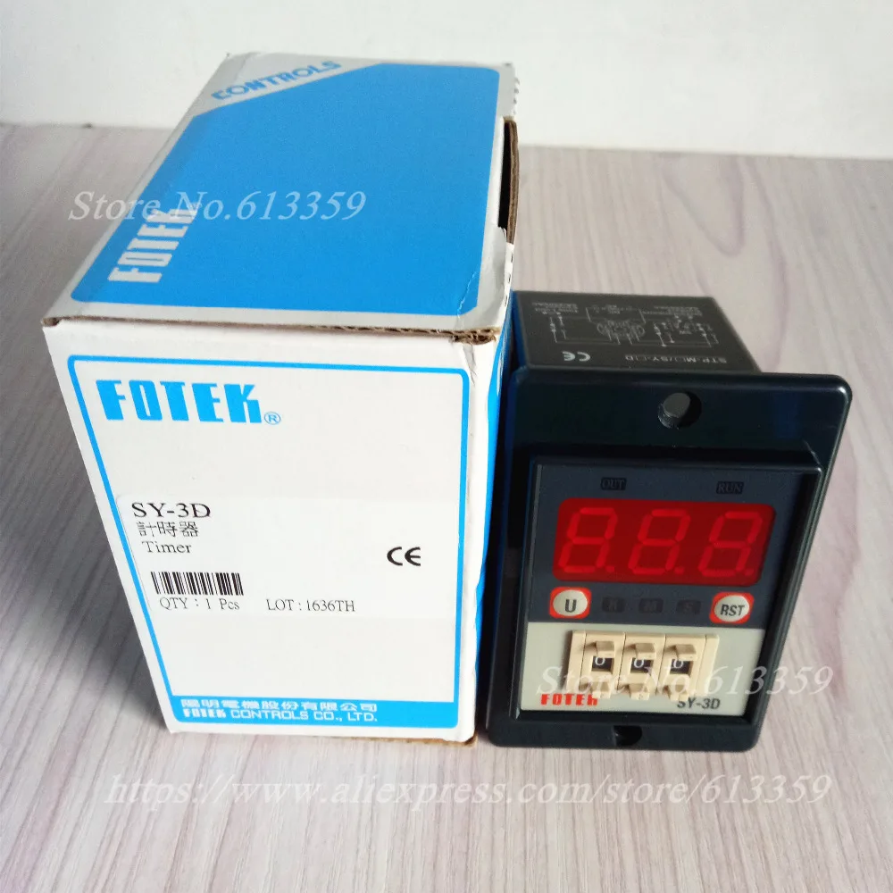 

SY-3D FOTEK Digital Display Power ON Delay Timer 100% New & Original