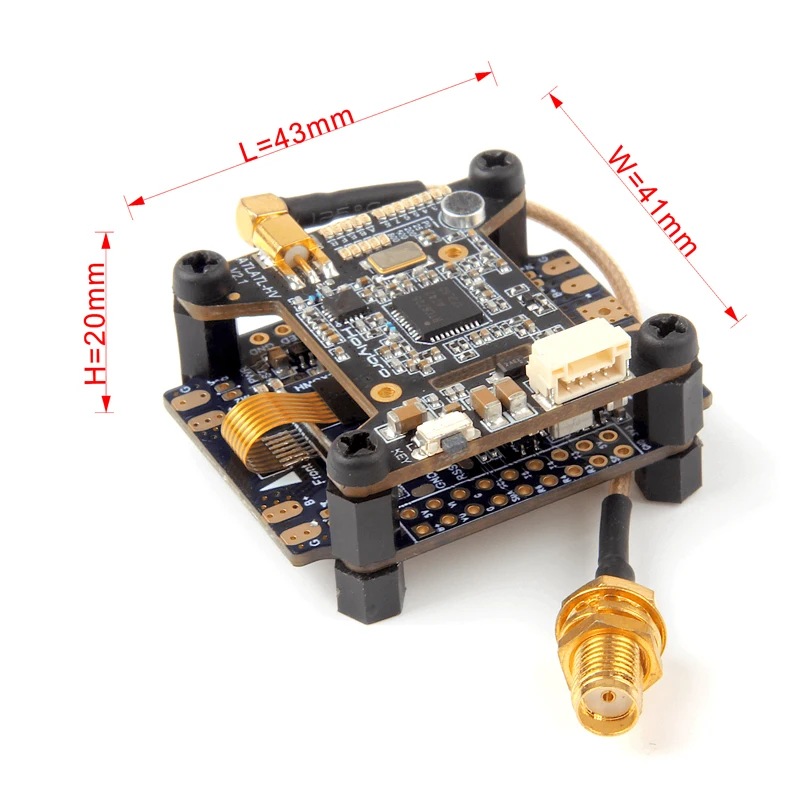 Новый Holybro Flight Tower Kakute F4 AIO V2 Контроллер полета + Atlatl HV 40CH передатчик 5 8G VTX Control Stack |