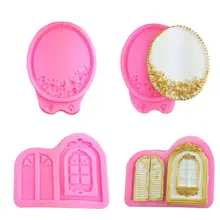 Замок ворота силиконовые формы дворцовые ворота форма формочки для выпечки Силиконовые помадки инструмент для выпечки ресторанные принадлежности