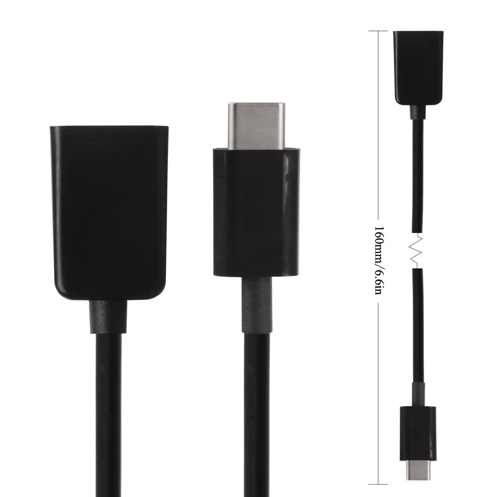 USB-C type C к USB 2,0 OTG кабель Adater для Sharp Aquos D10 C10, S3 Mini, S3, S2, Aquos R R2, X4, Sense Plus