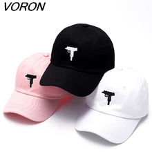 VORON Uzi Gun Baseball Cap US Fashion 2017 Snapback Hip hop Cap Men HEYBIG Curve visor