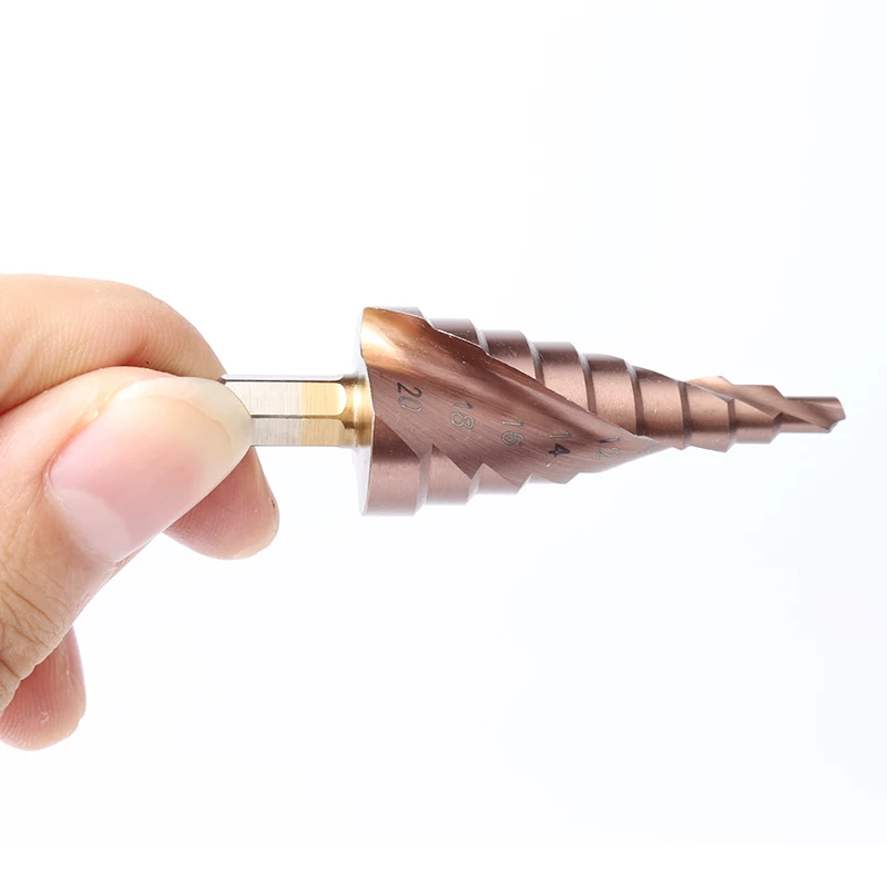 HSS-CO / M35 Multifunctional Drill Hexagon Shank 4-20mm Cobalt Straight Shank Bit Metal Cone Bit Stainless Steel Hole Saw Hole HSS-CO / M35 Multifunctional Drill Hexagon Shank 4-20mm Cobalt Straight Shank Bit Metal Cone Bit Stainless Steel Hole Saw Hole