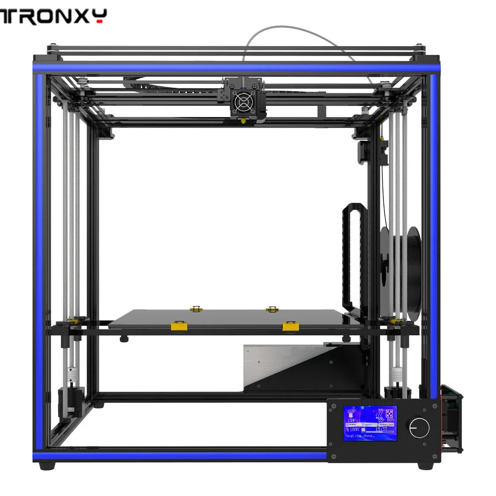 

Tronxy X5S-400 400x400x400mm High Precision Rapid Assembly LCD Screen 3D Printer aluminium profile durable wearing-resisting