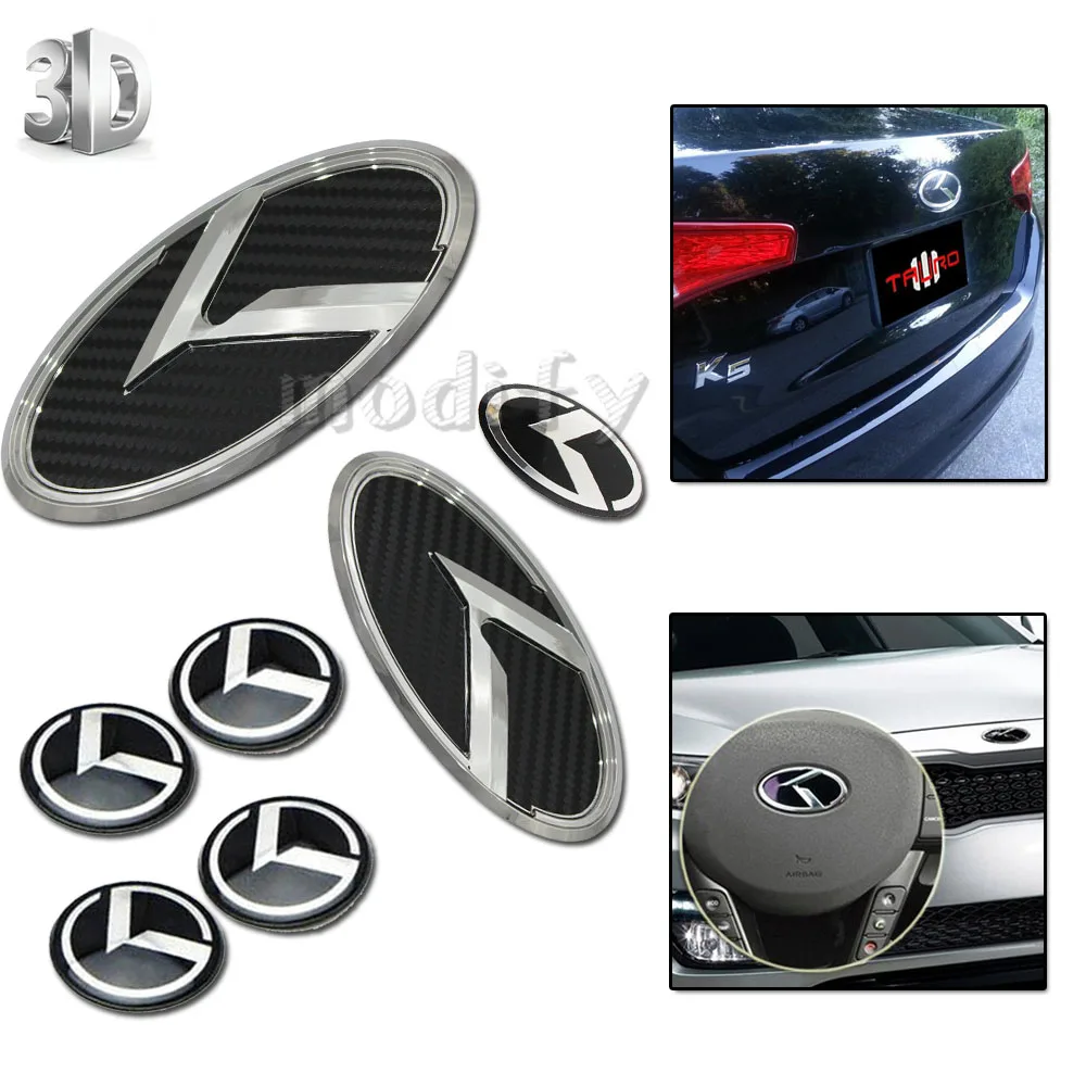 3D K Carbon Fiber Speed Emblem-1