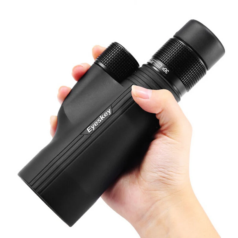 New black Военный Портативный монокулярный телескоп 10-30x50 зум мощный Lll ночного видения неинфракрасный BAK4 призма Бинокль Зрительная труба - Цвет: New black