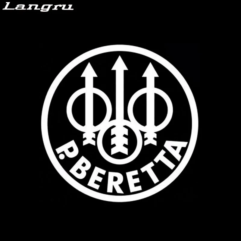 Виниловые наклейки Langru Beretta для оружия аксессуары автомобиля Jdm|Наклейки на