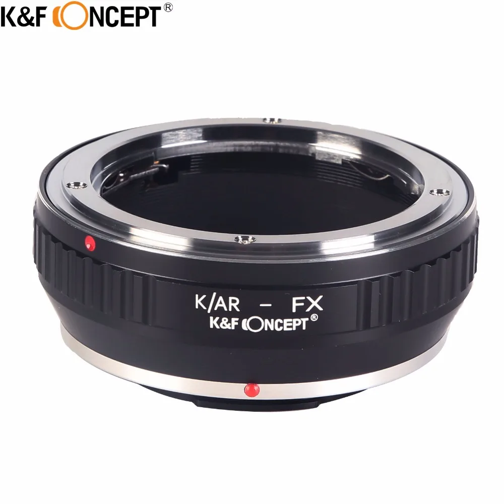 Переходное кольцо для объектива камеры K& F для Minolta(AF)/Konica Hexanon AR/Tamron Adapter II Mount Lens On для Fujifilm X-series