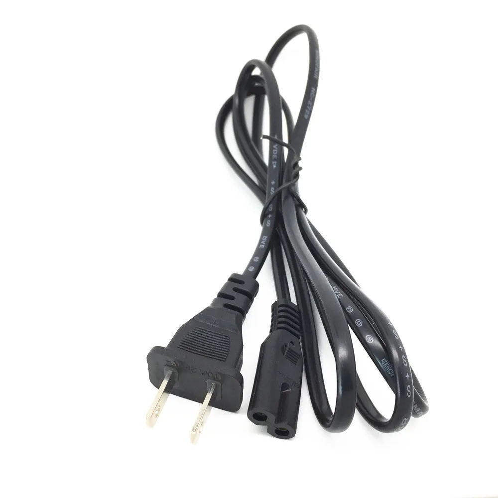 US /EU Plug 2 зубец Мощность шнур питания кабель для цифрового фотоаппарата Panasonic
