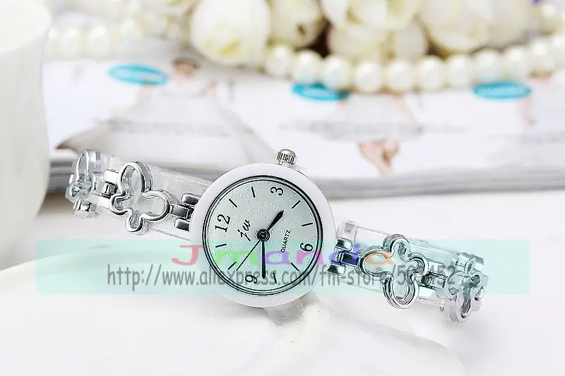 100pcs/lot JW-8226L stylish lady elegance watch  wrap quartz bracelet watch for women wholesale alloy watch