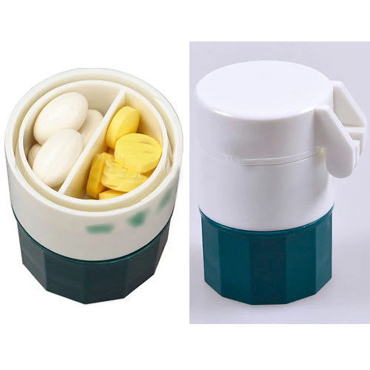 2016 New Fashion Effective Pill Crusher Grinder Splitter Storage Pill