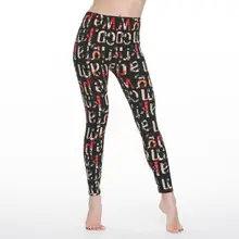 Женские леггинсы с цветочным принтом размера плюс, Тонкие штаны в клетку, модная одежда, брюки