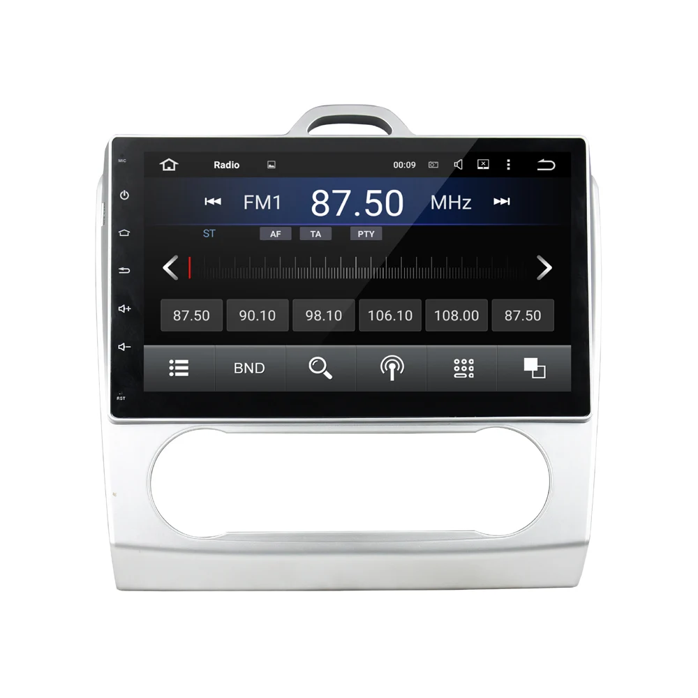 Top 10.1 inch Android 5.1.1 Car Media Stereo Entertainment Navigation GPS for Ford Focus 2007-2011 (Automatic Air-conditioner) 2