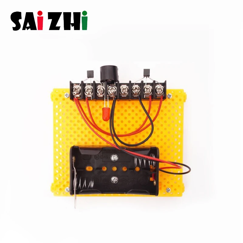 

Saizhi Kids Toys Music Smart Doorbell Light DIY Electronics Kit Child Learning Science Top childhood Educational Toy SZ33j4