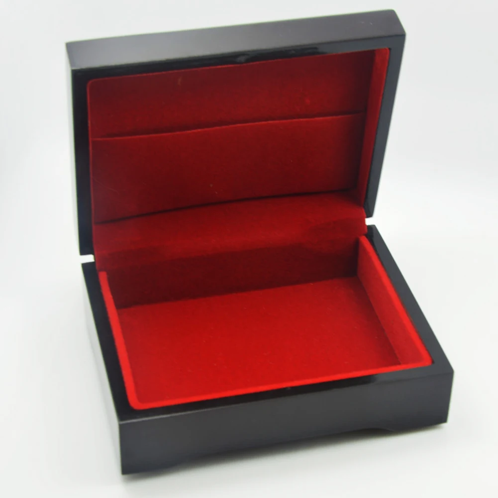 

Decorative Durable Gift Handmade Packing Poker Storage Case Organizer Holder Vintage High End Playing Cards Box Wooden Container