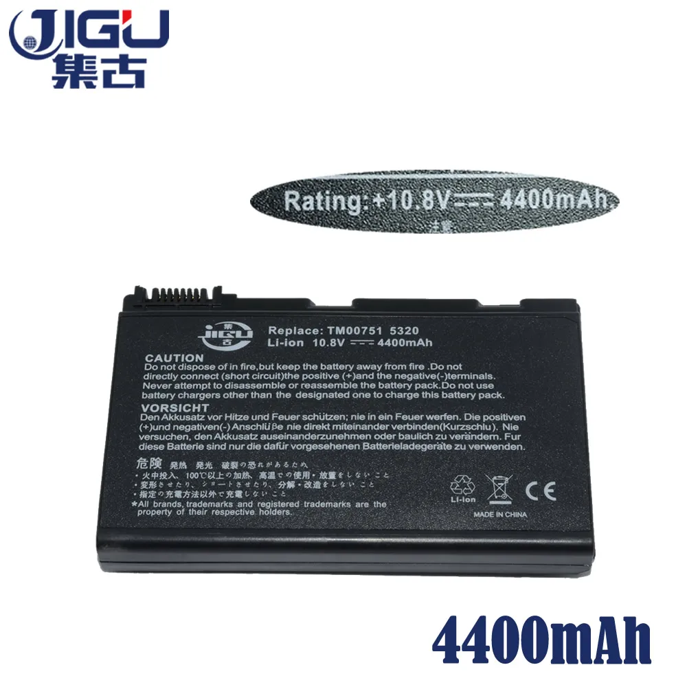 JIGU Battery For Acer Extensa 5220 5235 5620 5630 7620 TravelMate 5320 5520 5720 7720 7520 6592 TM00741 TM00751 GRAPE32|battery for acer|acer extensa