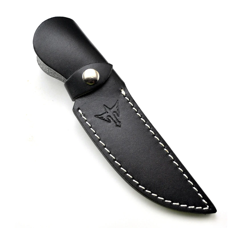 

Custom Leather Scabbard Leather Universal Small Straight Knife Sheath EDC Pocket Tool Camping Equipment