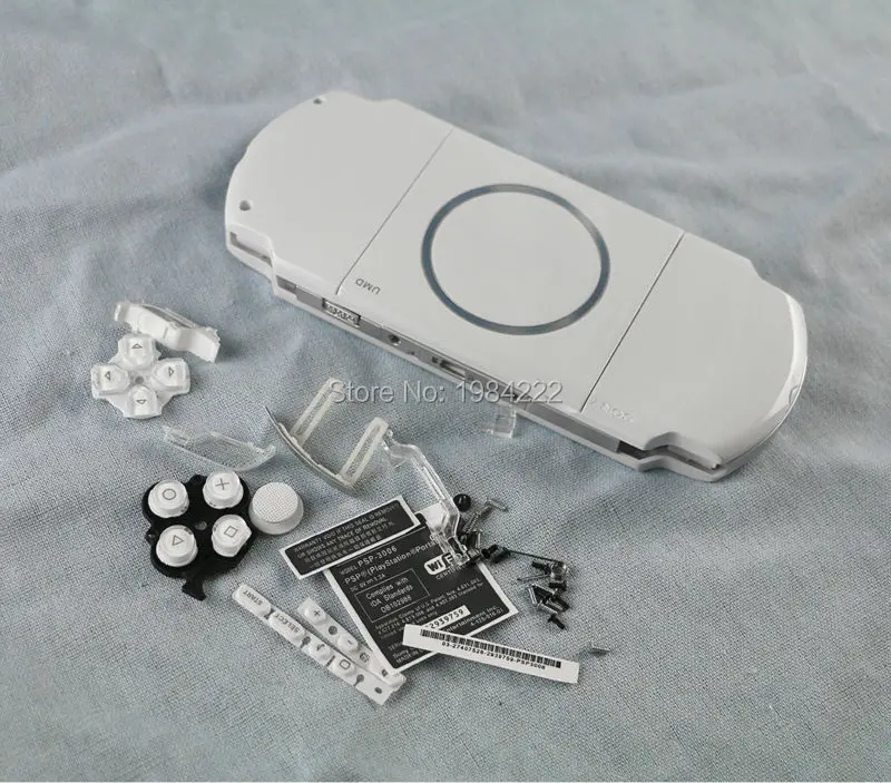 

OCGAME Multi Color for PSP3000 PSP 3000 Game Console replacement full housing shell cover case with buttons kit