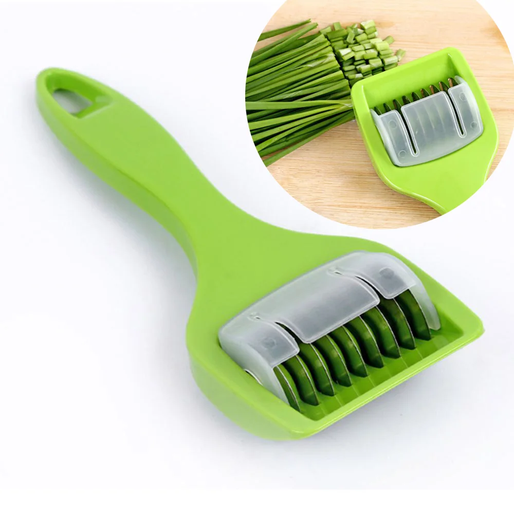 

LINSBAYWU Kitchen craft Stainless Steel Herb & Mint Cutter Roller Kitchenware Utensil Tool