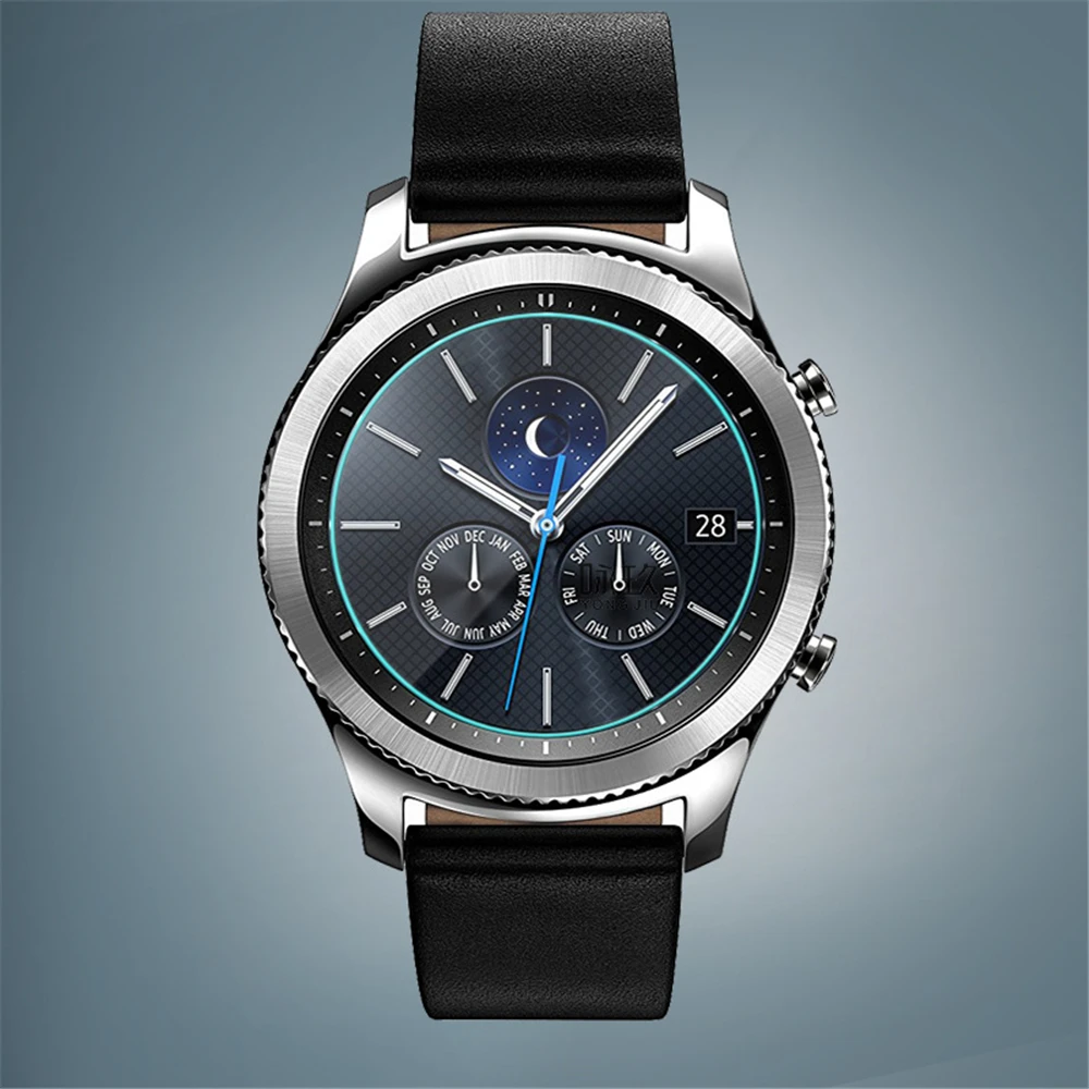 Защитная пленка для экрана из закаленного стекла для samsung gear S4 S3 S2 Sport Frontier Classic Smart Watch