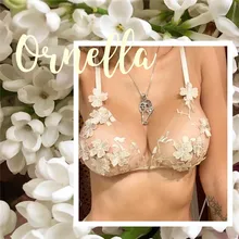 Сексуальное женское нижнее белье кружевные с цветочным узором Bralette бюстгальтер набор Пуш-ап бюстгальтер+ Babydoll G стринги Прозрачное нижнее белье набор