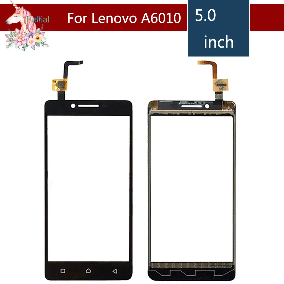 10 шт./лот 5 0 &quotдля Lenovo A6010 A 6010 сенсорный ЖК-экран дигитайзер сенсор внешняя