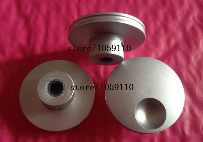 

40mm*17mm*6mm new high-grade potentiometer knob concavity Solid aluminum knob blasting sound volume knob black slive 40*17*6mm
