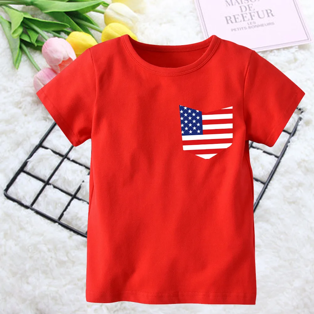 

HI&JUBER Children's T-shirt Boy's Cotton Short Sleeve Children Tees Cotton Toddler Infant Kids Clothes