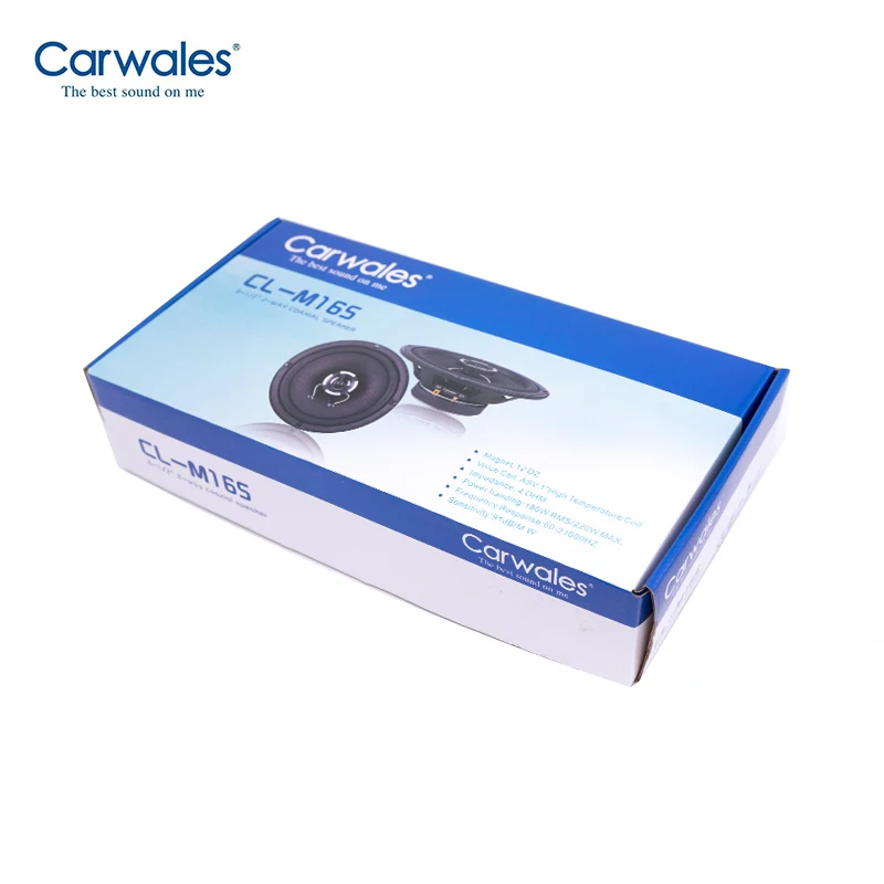 Комплект коаксиальных динамиков Carwales 6 5 дюйма 2 шт. громкоговоритель для