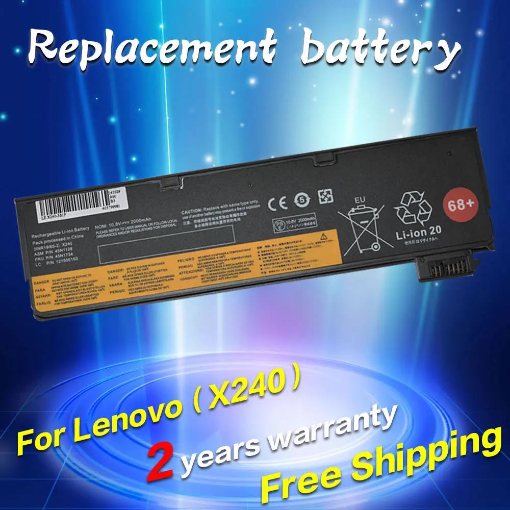 Ноутбук Батарея для lenovo THINKPAD X240 T440S батареи 45N1130 45N1131 45N1126 45N1127 3clle 10,8 V