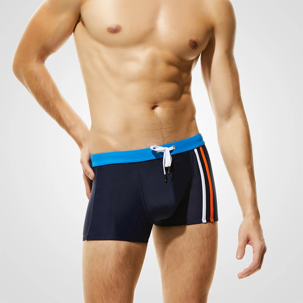 

Sexy Men Swimwear Short Bain Homme Plus Size Swimwear Man Bikini Swim Shorts Swim Trunks Gay Swimming Shorts M-XXL Size