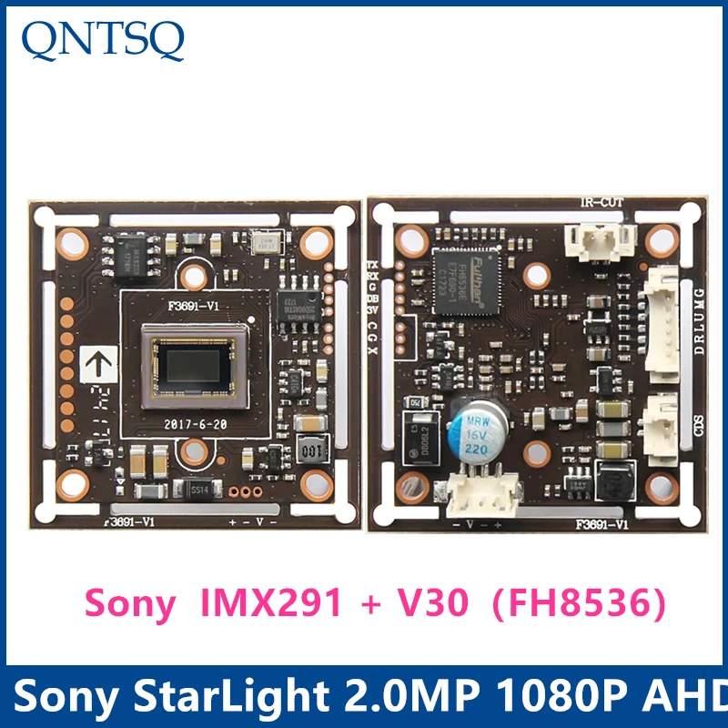 Один комплект AHD 2.0MP 1080P 1/2.8 &quotCMOS FH8536E(V30E)+ IMX307/IMX291 плата модуля камеры