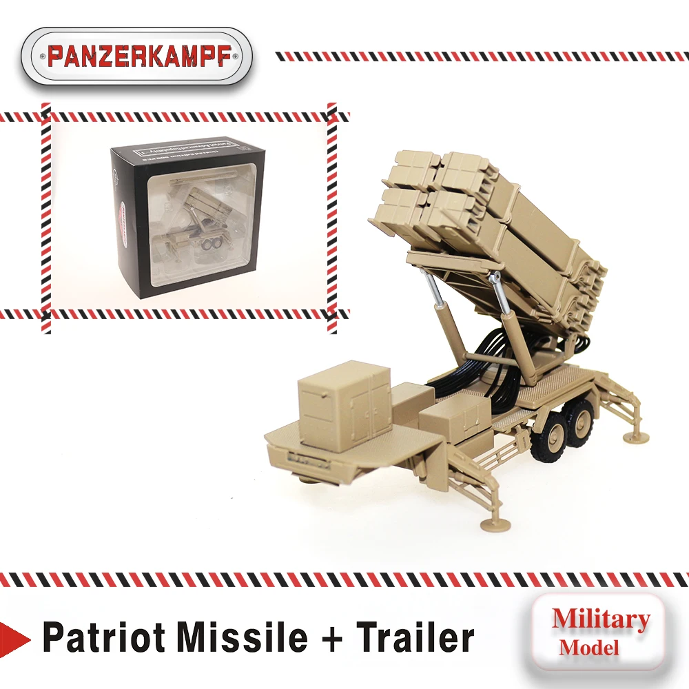 Военные Литые металлические ракетки модели 1: 72 литая модель 21 # патриот ракеты