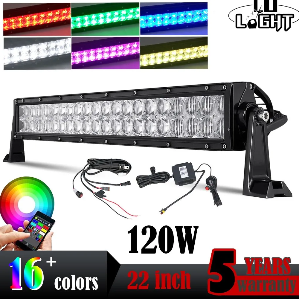 CO LIGHT 22 32 дюймов светодиодный бар 120 Вт 180 рабочий свет комбинированный луч 10 30 в