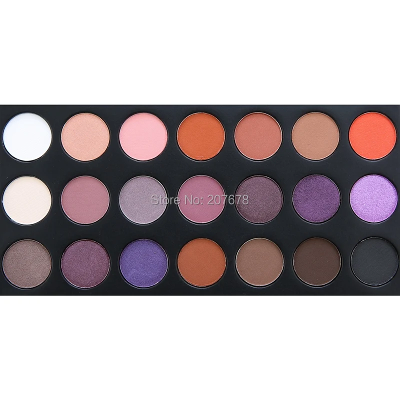 SEPROFE 35 Color Eyeshadow Pallete Gorgeous Silky Powder Professional Nature Make up Palette Smoky Warm Matte Shining Eye Shadow