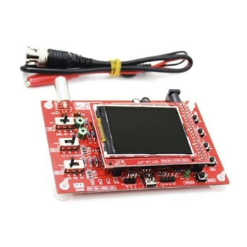 

free shipping Fully Assembled DSO138 Open Source 2.4" TFT Digital Oscilloscope (1Msps) with FREE Probe