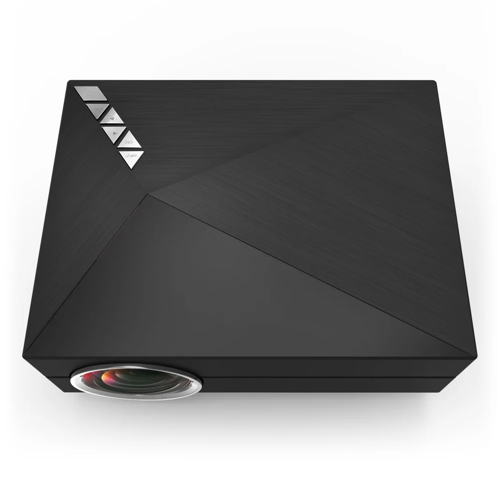 Gm60a ЖК дисплей проектор 1000lm 800x480 Пиксели 1080 P HD дома Театр Кино Поддержка miracast