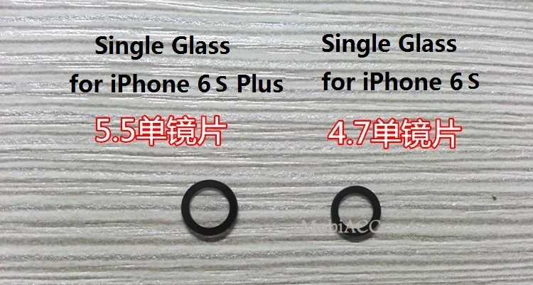 10 шт./лот оригинальный для iPhone 6S/ 6S Plus объектив камеры Сапфировое стекло без рамки