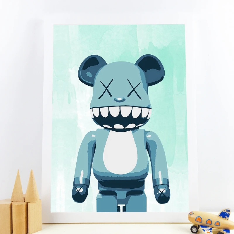 Kaws bearbrick картины