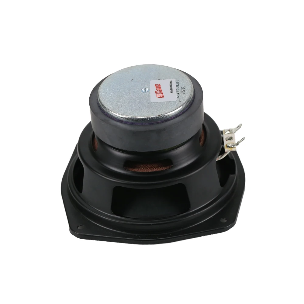 GHXAMP 150MM 6 inch Pure Subwoofer Speaker Unit 4ohm 60W Deep Bass Speakers Home Theater Car Loudspeaker Rubber Edge 1pc