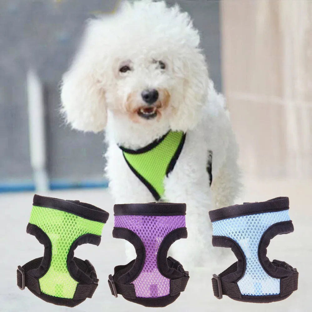 

Adjustable Dog Vests Comfort Soft Breathable Dog Harness Pet Vest Rope Dog Chest Strap Lea Blusas Para Perritas #ZH